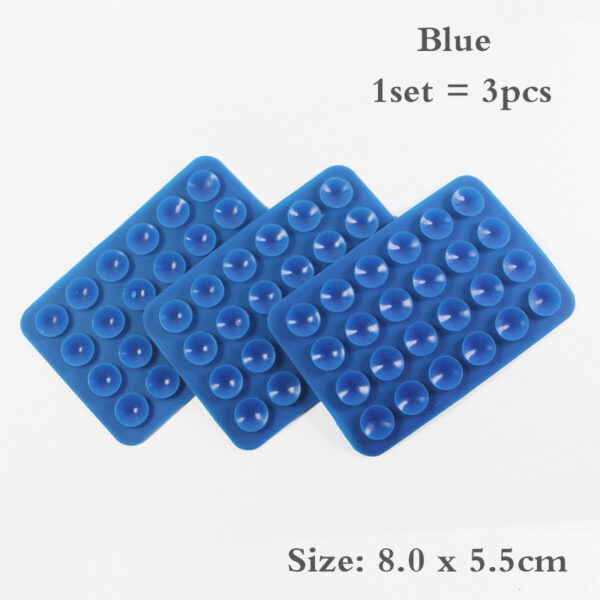 24 Grain Square Suction Cup Mobile Phone Holster Silicone Suction Cup - Image 3