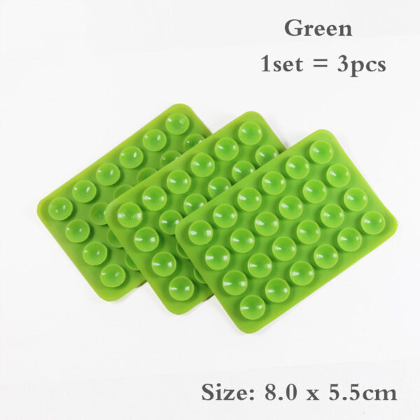 24 Grain Square Suction Cup Mobile Phone Holster Silicone Suction Cup - Image 7